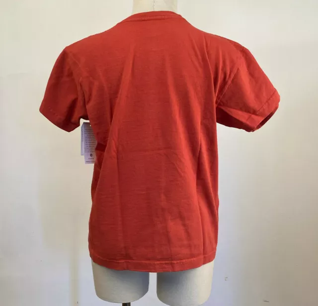 Obey Women's Box T-Shirt Light in the Tunnel Paprika Size S NWT Andre 2