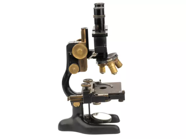 An Early Bausch & Lomb Binocular Microscope Pat 1917-25 3