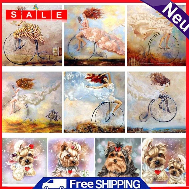 Round Full Drill 5D DIY Diamond Painting Embroidery Cross Stitch Home Decor Gift