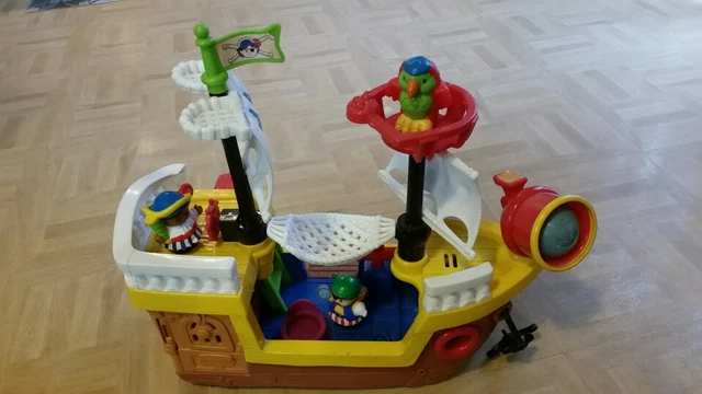 BATEAU PIRATES LITTLE people fisher price EUR 13 00 PicClick FR