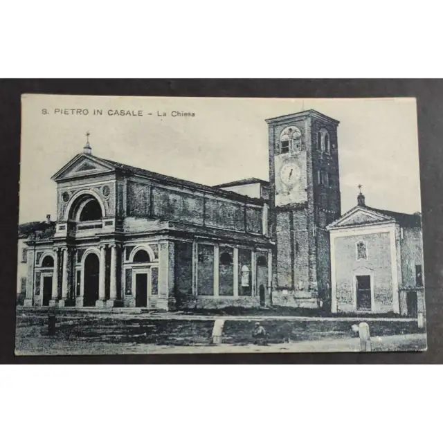 Cartolina S. Pietro in Casale - La Chiesa