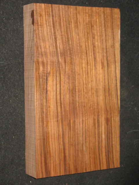 Curly English Walnut Lumber Block Carving Art Craft Knife 14"