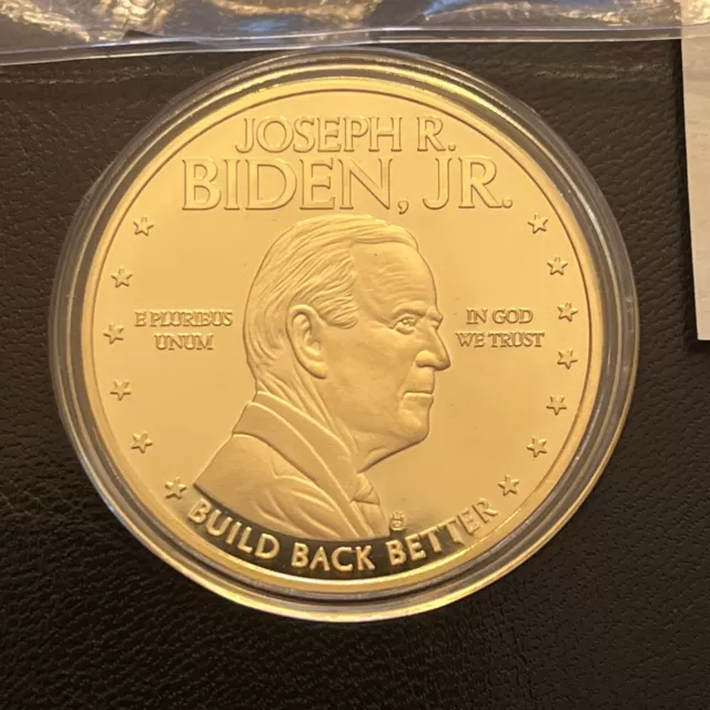 Joe Biden - Soul Of This Nation Commemorative Coin Proof Value $99.95