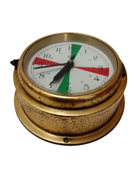 Barigo Marine Schiffs Radio Zimmer Uhr - Deutschland - Von Schiff Salvage (3457)