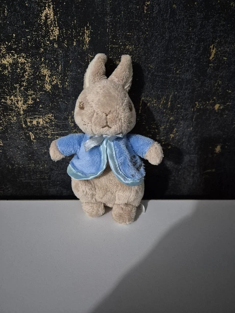 Pet Er Rabbit BEATRIX POTTER PETER Rabbit Plush soft toy bunny once upon a time 10 ...