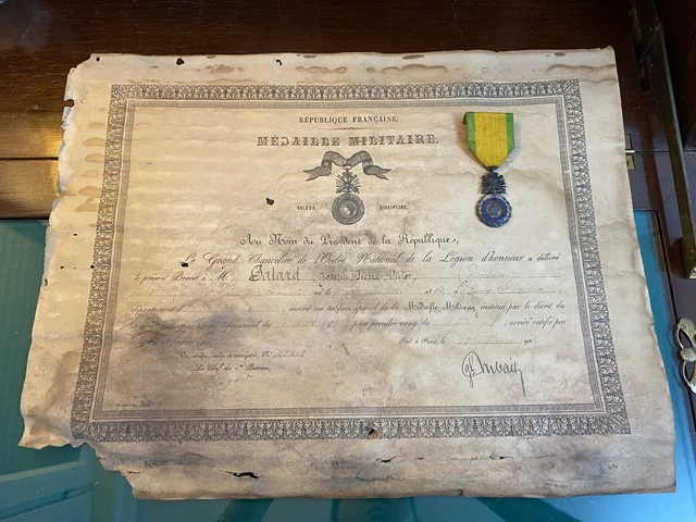 Médaille Réduction Croix de la Valeur Militaire - Aviso Médailles