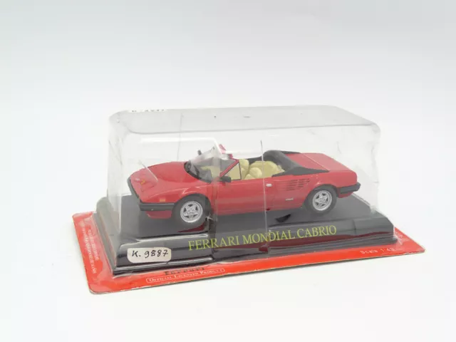 Ixo Presse 1/43 - Ferrari Mondial Cabriolet Rouge