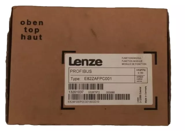 Lenze E82ZAFPC001 Profibus-Modul NEU OVP versiegelt