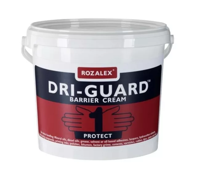 ROZALEX 'Dri-Guard®' Original Protection Barrier Cream Tub - 5L Bucket - RZ1005