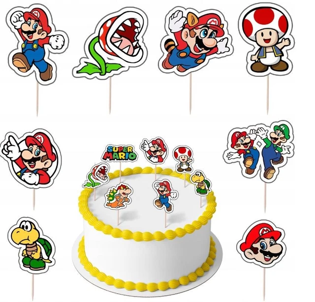 12 Mini Supereroi Cake Topper - Decorazioni Per Torte Di Compleanno, Altezza 4cm - Foto 10