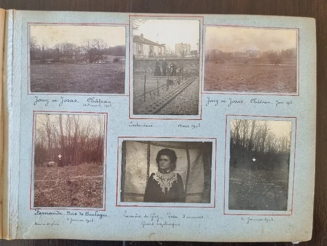 Album photo de famille complet 1902-07 (Paris, portel, jouy en josas, yport etc.