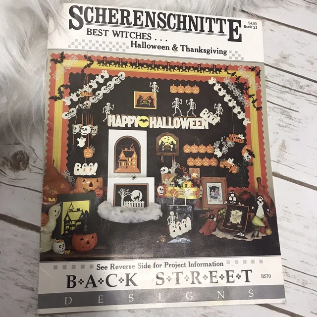 Cortes de tijera Halloween Paper Projects Back Street Best Witches Collection