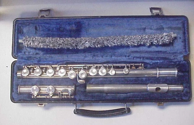 Vintage 1960's Artley Elkhart Ind. #157981 Flute Vintage 1960's Artley Elkhart Ind. #157981 Flute