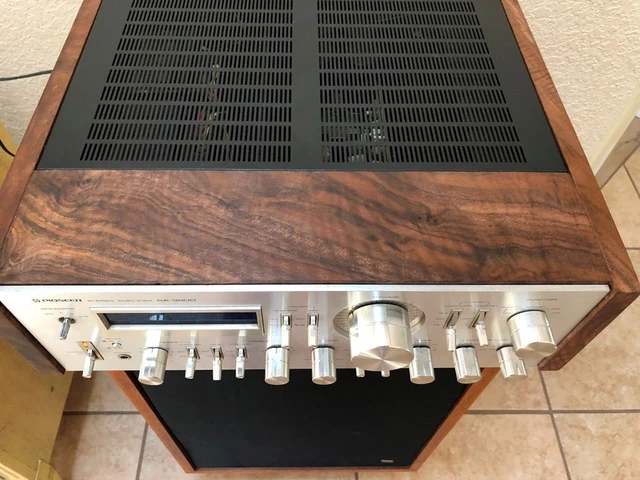 Pioneer SA 9800 & Pioneer SA 8800  NEW Case made of SOLID Claro Walnut Wood 5