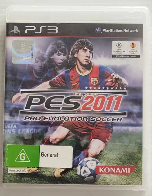 Pro Evolution Soccer 2011 (Usado) - PS3 - Shock Games