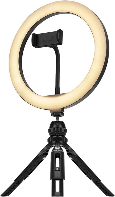 Streamplify Light 10 luz de anillo de transmisión - negro