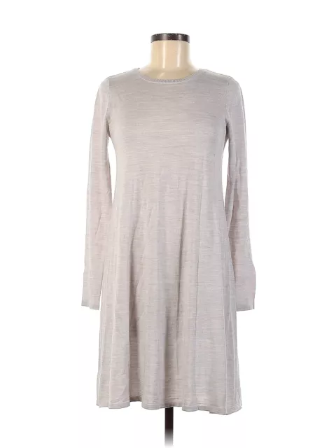 ANN TAYLOR LOFT Women Gray Casual Dress XS $14.74 - PicClick