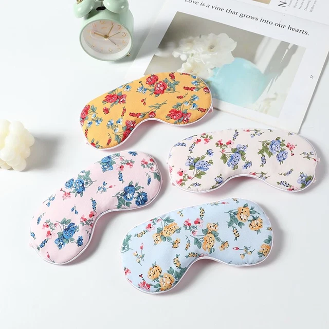 Chinese Style Sleeping Blindfold Soft Eye Care Tools Eye Sleeping Mask  Travel