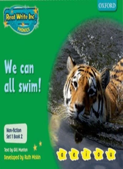 READ WRITE INC. Phonics: Non-fiction Set 1 (Green): We can all swim! By ...
