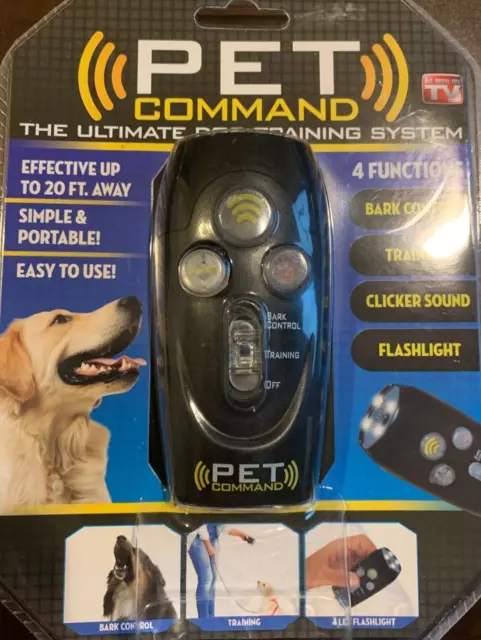 As Seen On TV Pet Command The Ultimate Dog Training System NEW