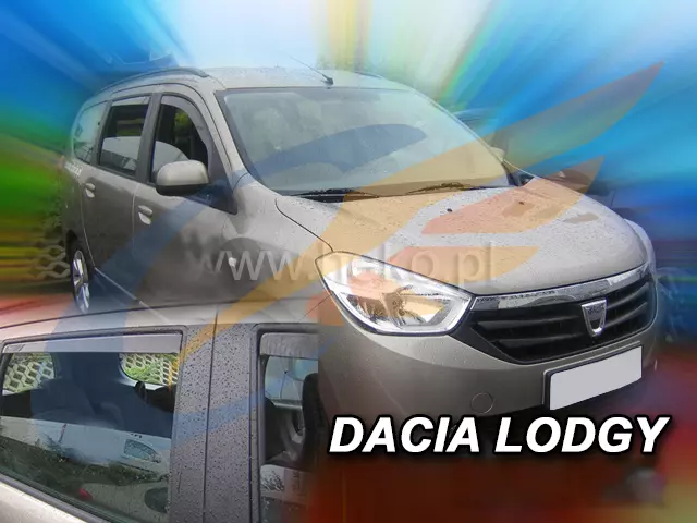 Windabweiser DACIA LODGY 5-türer 2012-heute 4-tlg HEKO dunkel Regenabweiser