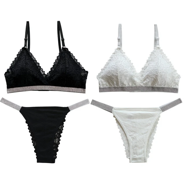 Ensemble Lingerie Dentelle Etam - Soutien-gorge Armature 85D Et Slip 38 - Vert - Neuf Sans étiquettes