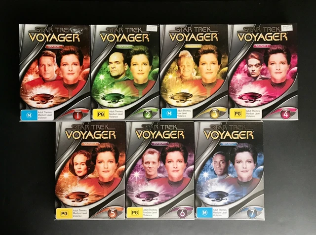 STAR TREK VOYAGER Complete Series Seasons 1-7 2 3 4 5 6 Box Sets Boxset DVDs R4 2