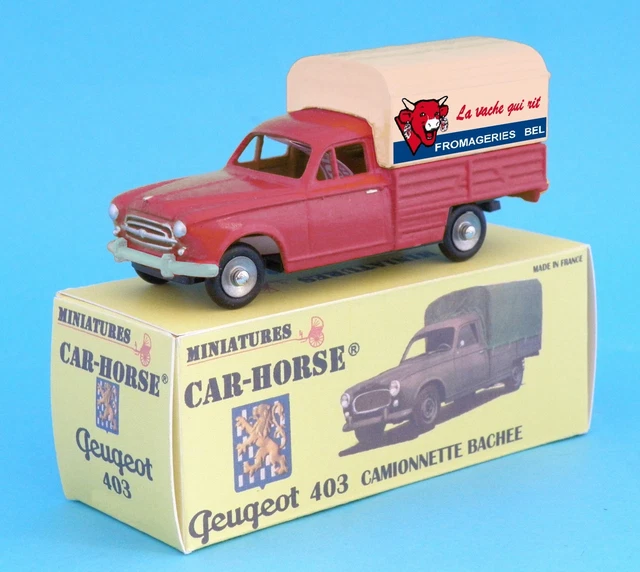 Car-Horse Citroen 2cv 2 cv fourgonnette Pneus Michelin style Dinky cij jrd