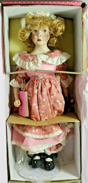 Paradise Galleries Amy Porcelain Doll Treasury Collection Premier Edition