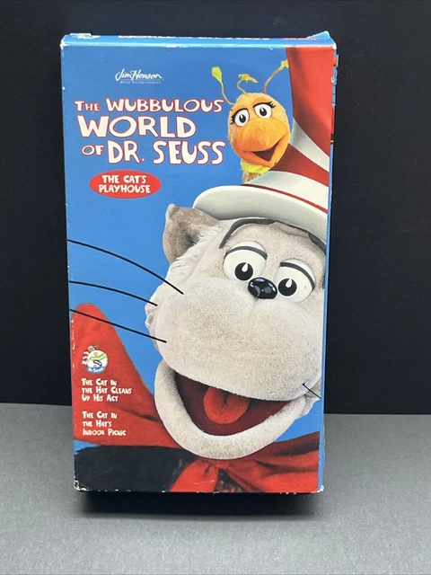 THE WUBBULOUS WORLD of Dr. Seuss The Cats Playhouse (VHS, 2003) RARE £ ...