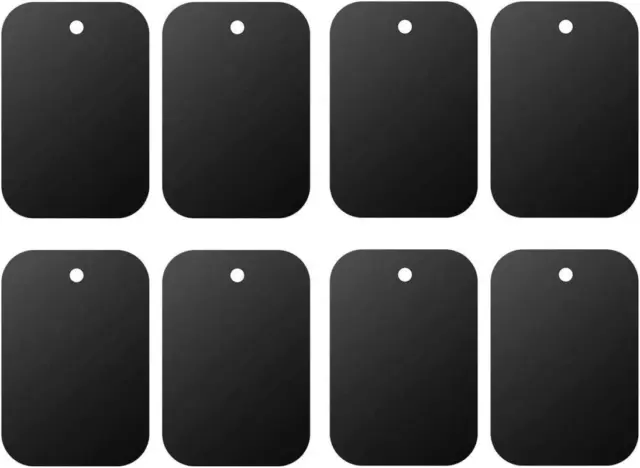 GDMINLO Mount Metal Plate（8Pack） for Magnetic Car Mount Phone Holder with Full A
