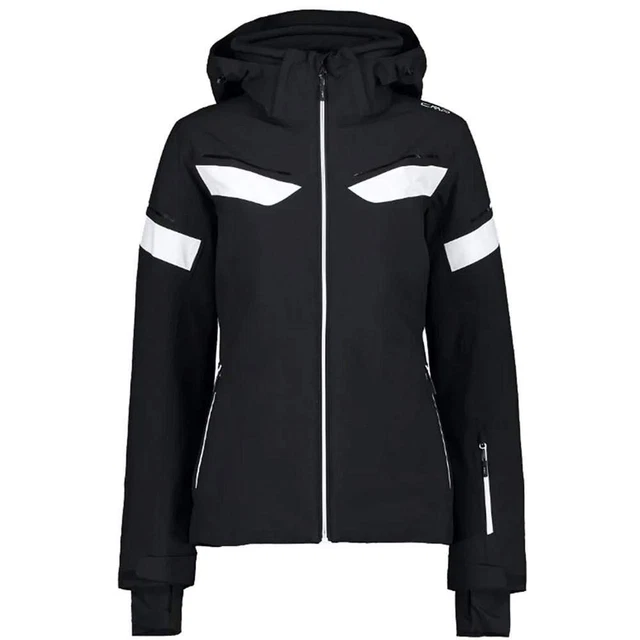 Cmp Giacca Sci da Donna con Cappuccio Removibile Nero Codice 31W0146-U901 - 9W