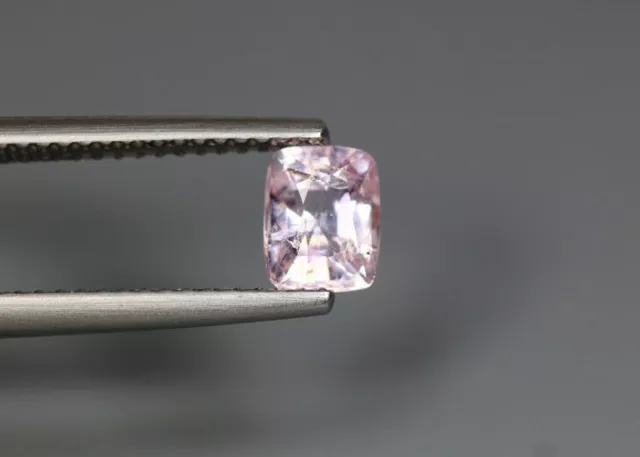 0.86 Cts_Gemstone Collection_100 % Natural Unheated Mogok Platinum Pink Spinel