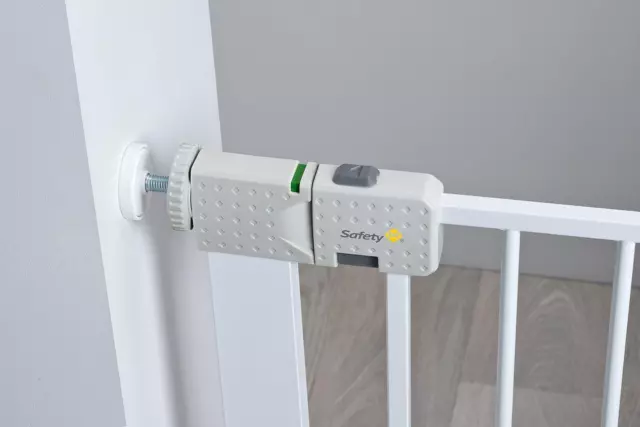 Sicherheit 1. Baby Säugling Haustier Treppe Wandtor SecureTech Druckpassform 73 bis 80 cm A 2