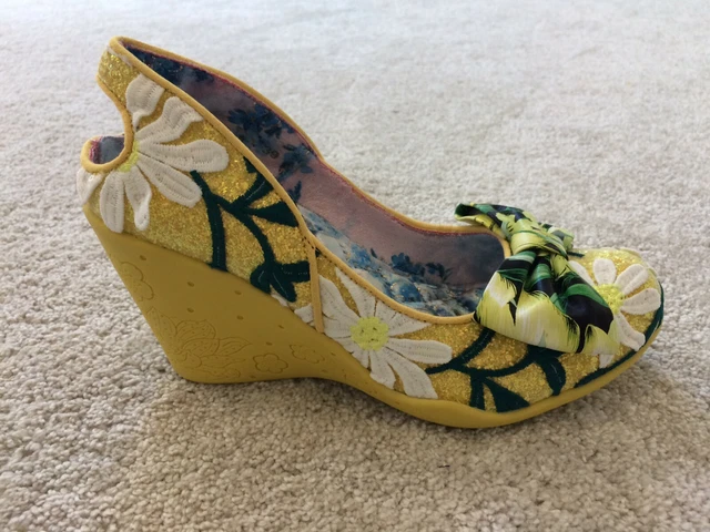 Yellow irregular online choice shoes