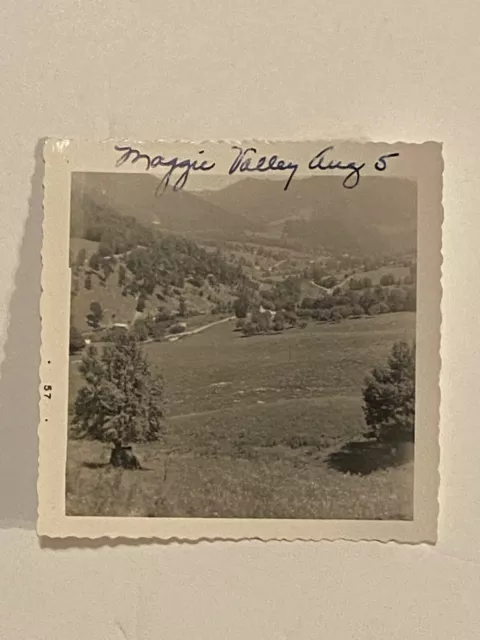 Maggie Valley 1957 Photograph Farrow Shivar Family Wilmington NC North Carolina