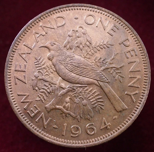 New Zealand Penny 1964 (K2405) - CA