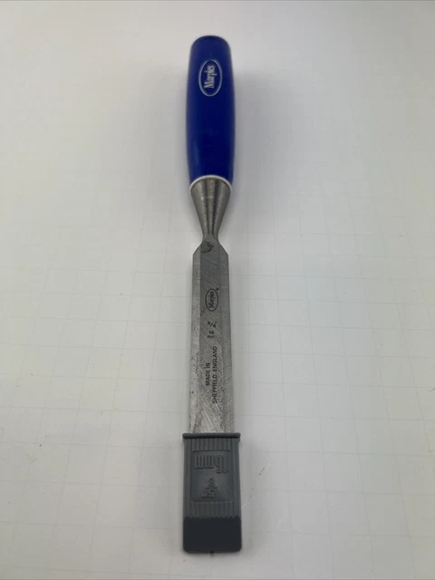 VINTAGE MARPLE'S 5/8 '' Wide Bevel Edge Paring Chisel Made in England ...