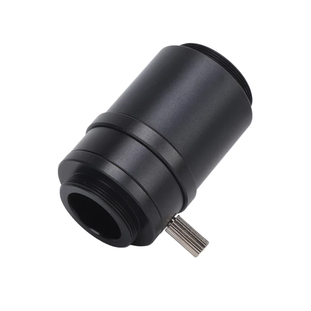 1X C Mount Lens Adapter Microscope Camera Adapter For Simul Trinocular