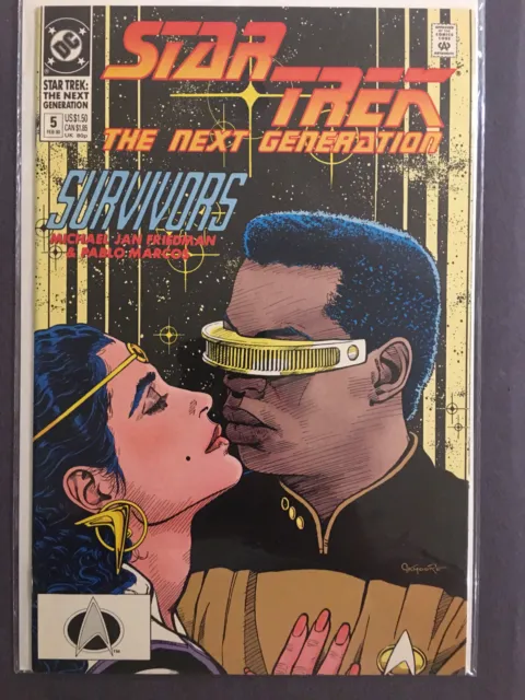 Star Trek: The Next Generation #5 1990 NM+ DC Comics