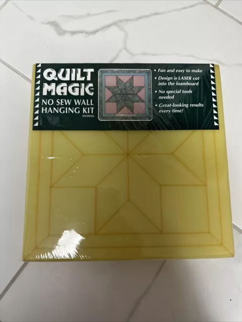 New Sealed Quilt Magic No Sew Wall Hanging Kit Design # 205 Lonestar