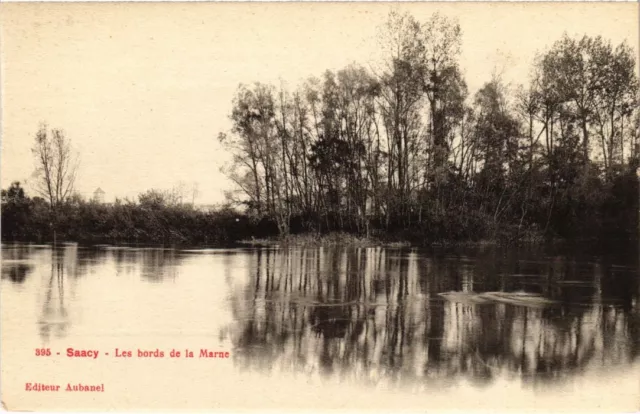 CPA Saacy s Marne Les bords de la Marne FRANCE (1301382)