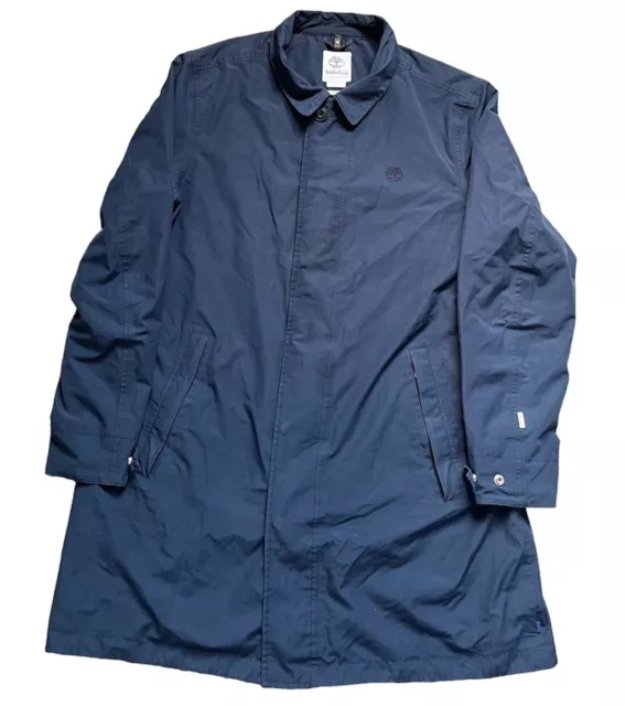 Timberland Dryvent Waterproof Jacket Navy Blue Mens Size XL