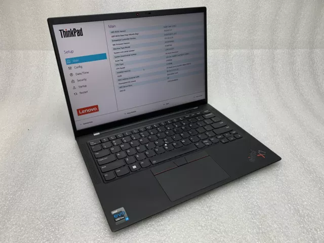 Lenovo ThinkPad X1 Carbon Gen 9 14" Laptop i7-1185G7 3.00GHz 32GB RAM NO HDD/OS