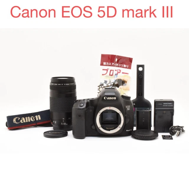 CANON EOS 5D Mark III / EF75-300mm $996.77 - PicClick CA