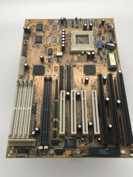 Isa Computer Part MB GIGABYTE GA-586TX, 3x isa , 4x pci, at, skt 7 £223.08 - PicClick UK