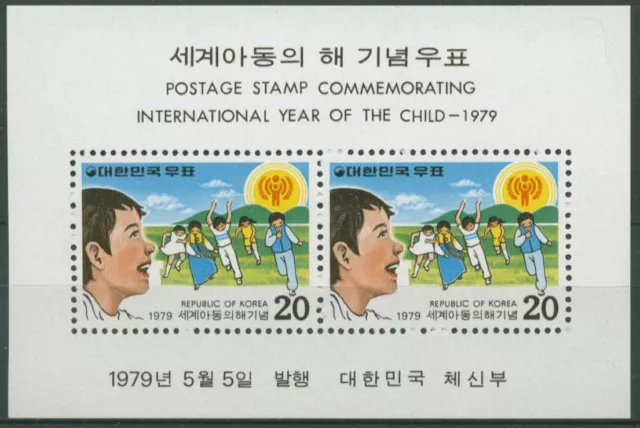 Korea (Süd) 1979 Internationales Jahr des Kindes Block 433 postfrisch (C30393)