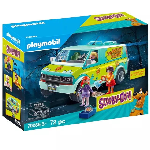 Playmobil Scooby-Doo Mystery Machine Set TV Show Playset 70286