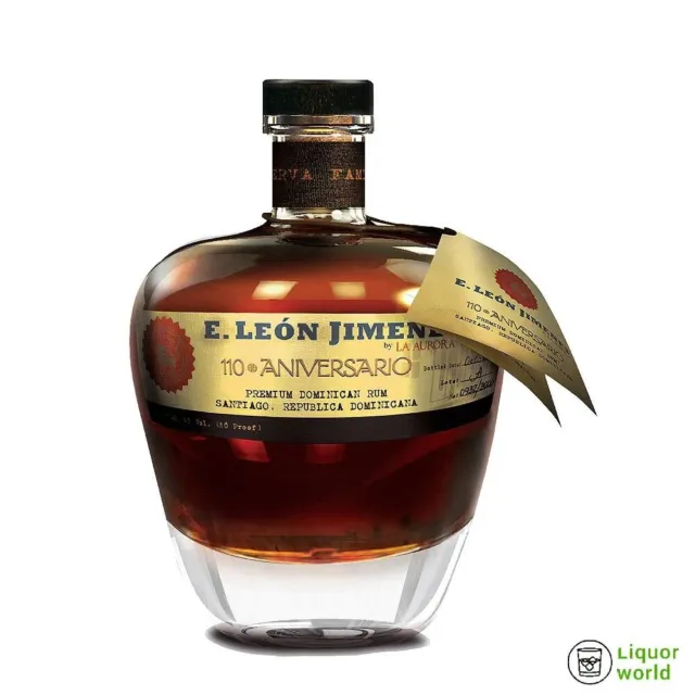 E. Leon Jimenes 110 Aniversario Premium Dominican Rum 750mL