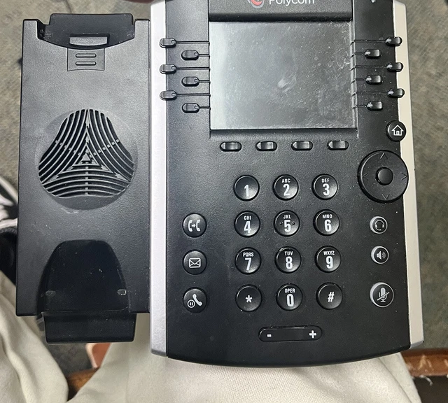 POLYCOM VVX 411 Gigabit PoE 12-line IP Phone - Black $16.80 - PicClick